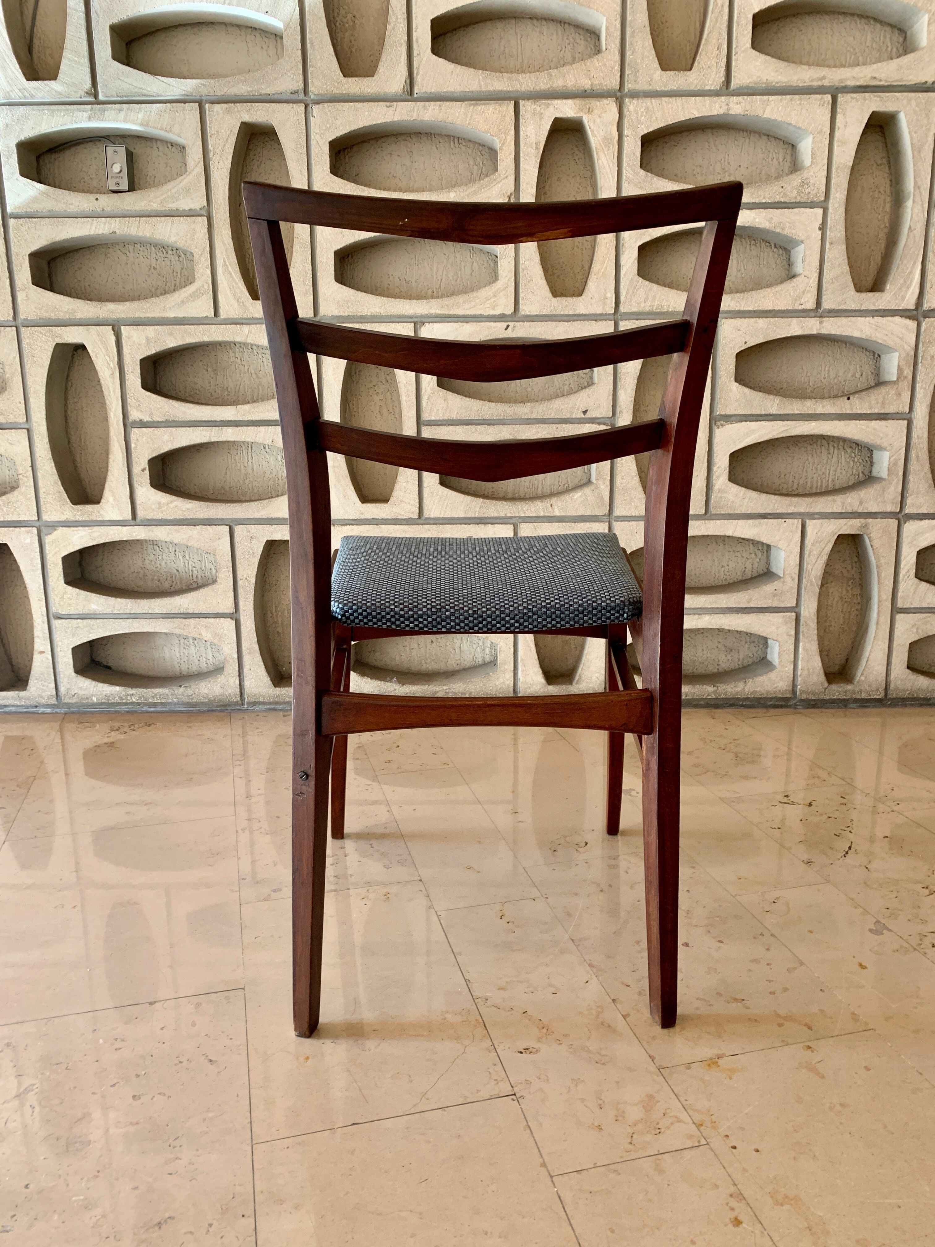 Scandinavian teak chairs and new seats