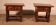Paire de tables de chevet espagnoles en noyer