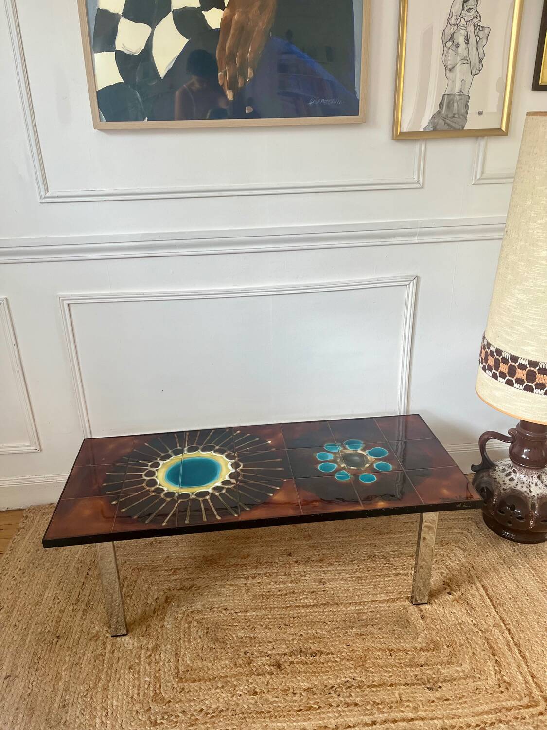 Belarti ceramic coffee table, 1960