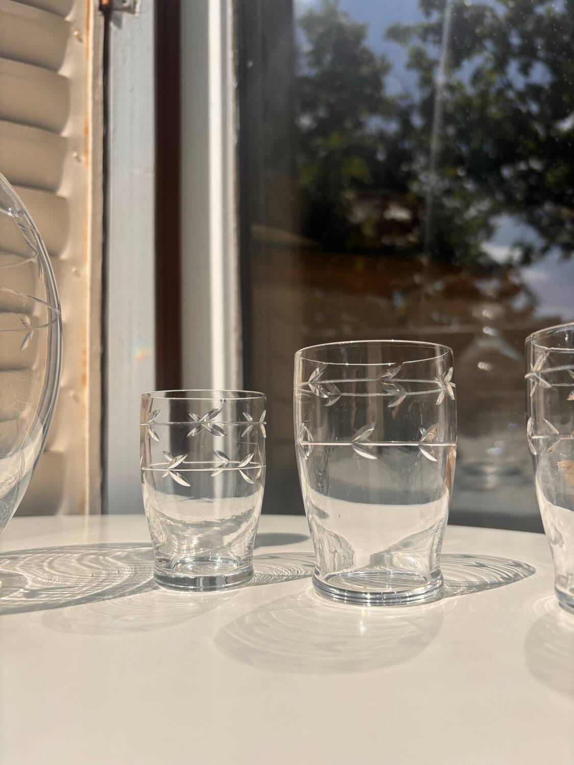 Porto service Baccarat 7p. M. Longchamp