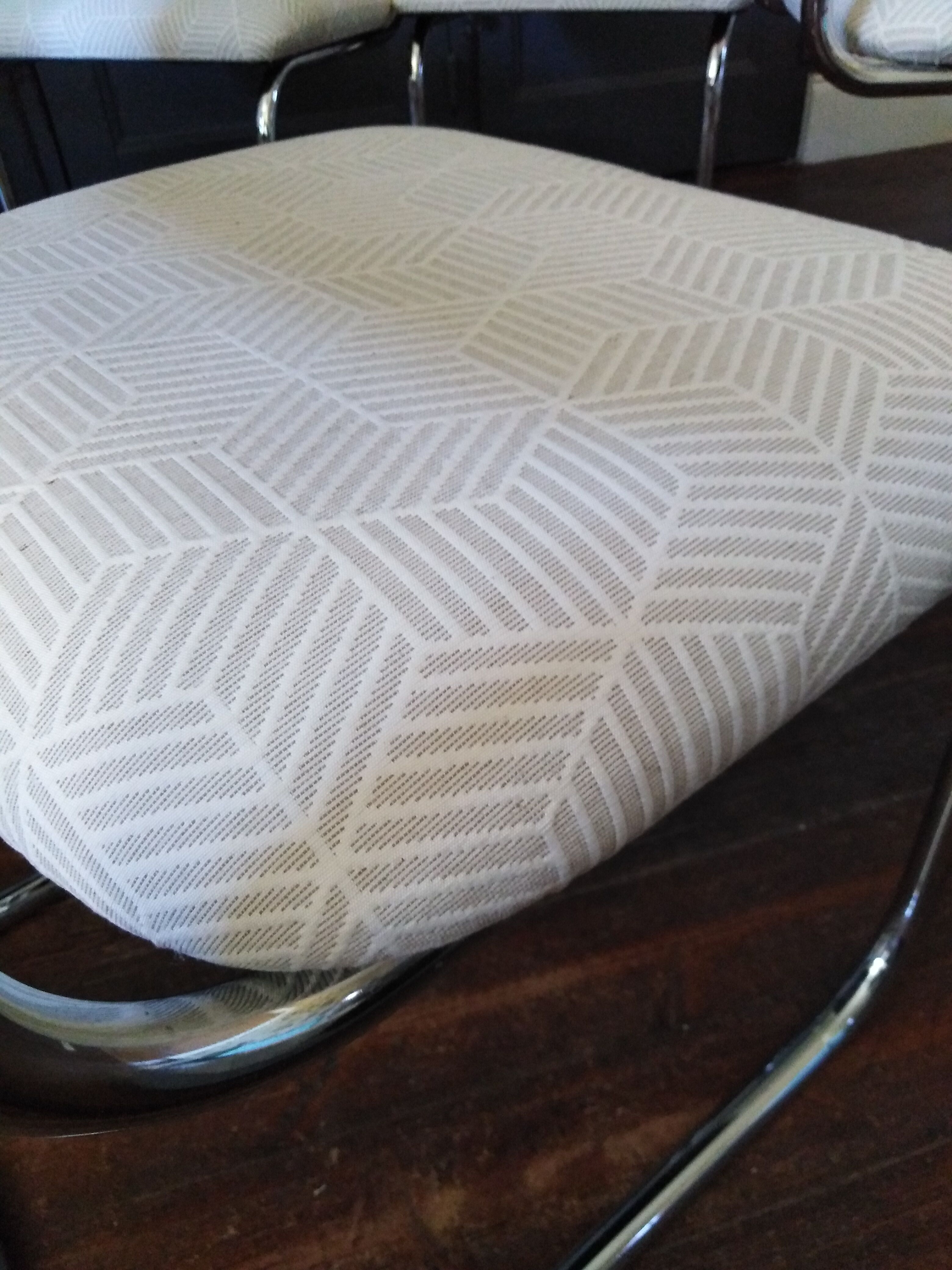 6 chairs cesca Marcel Breuer 1970