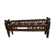 Porte jarre bois sculpté indien XIXe siècle