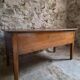 Antique oak flour chest from France, 19th century.