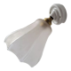 Art Deco wall lamp in porcelain and glass