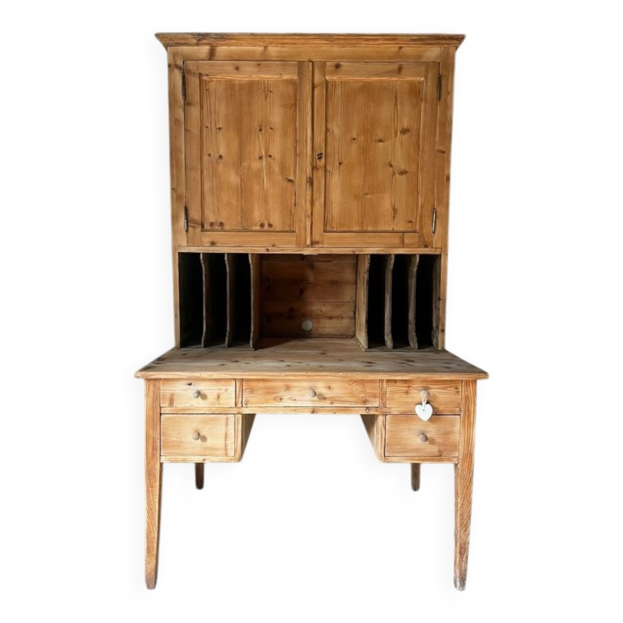 Old double desk