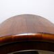 Arched display cabinet in wood and glass door - 1950s