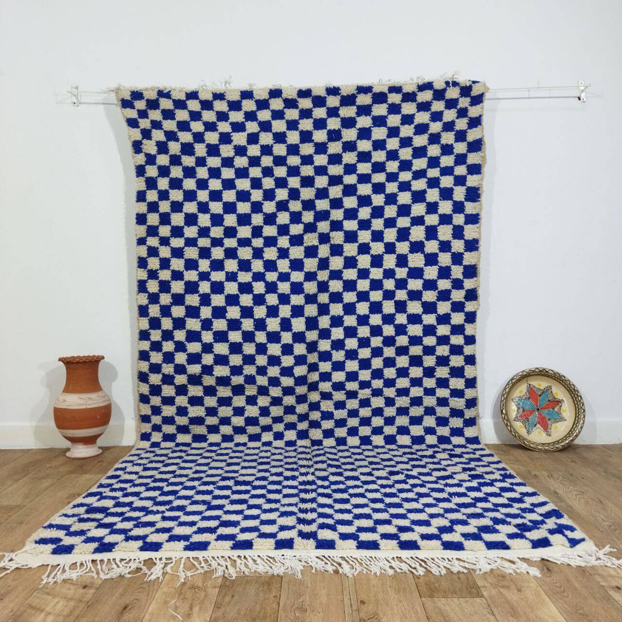 Handmade Moroccan Berber rug 300 X 176 CM