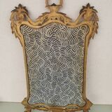 Vintage resin gold mirror