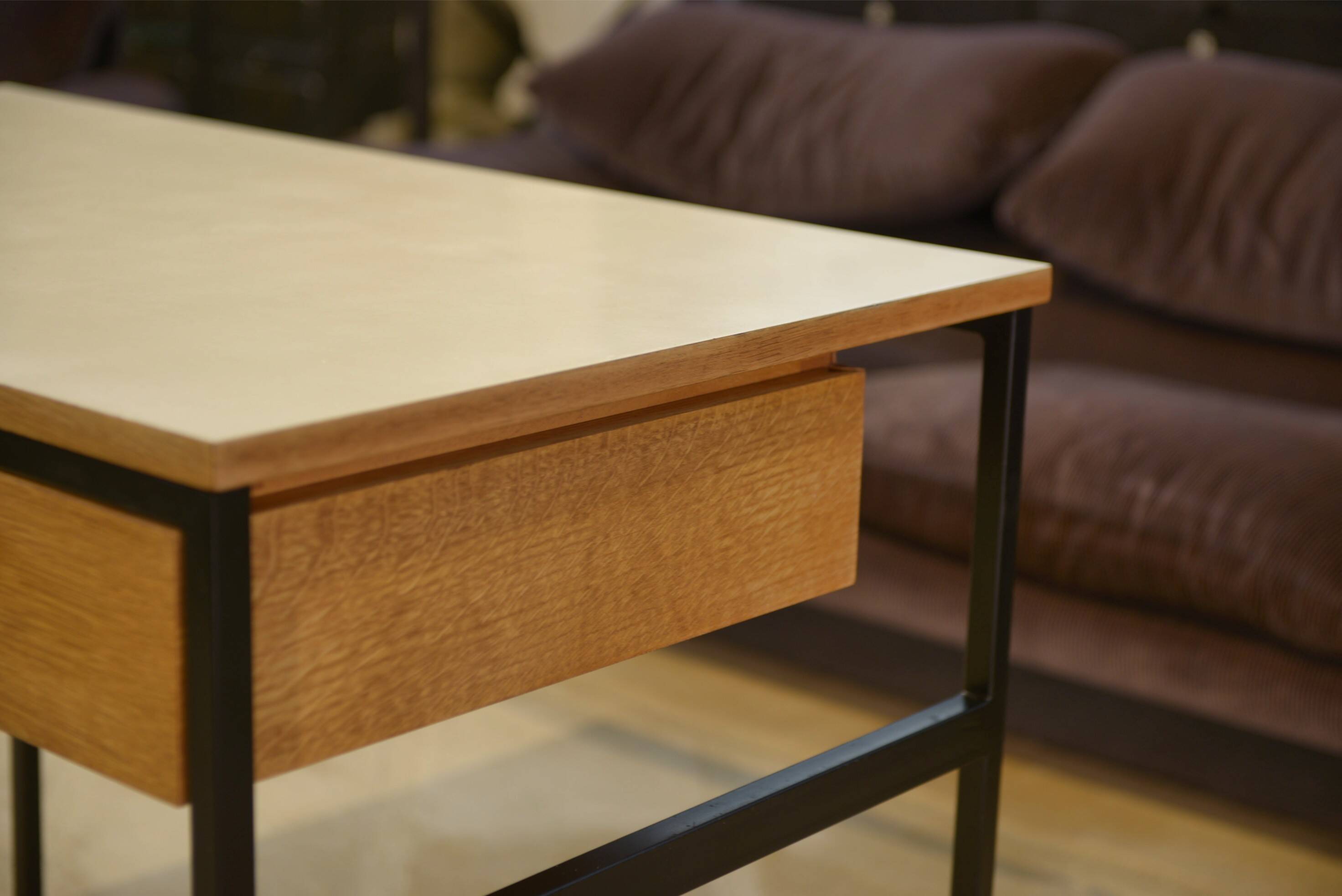Student desk CM217 by Pierre Paulin published by Thonet 1960s