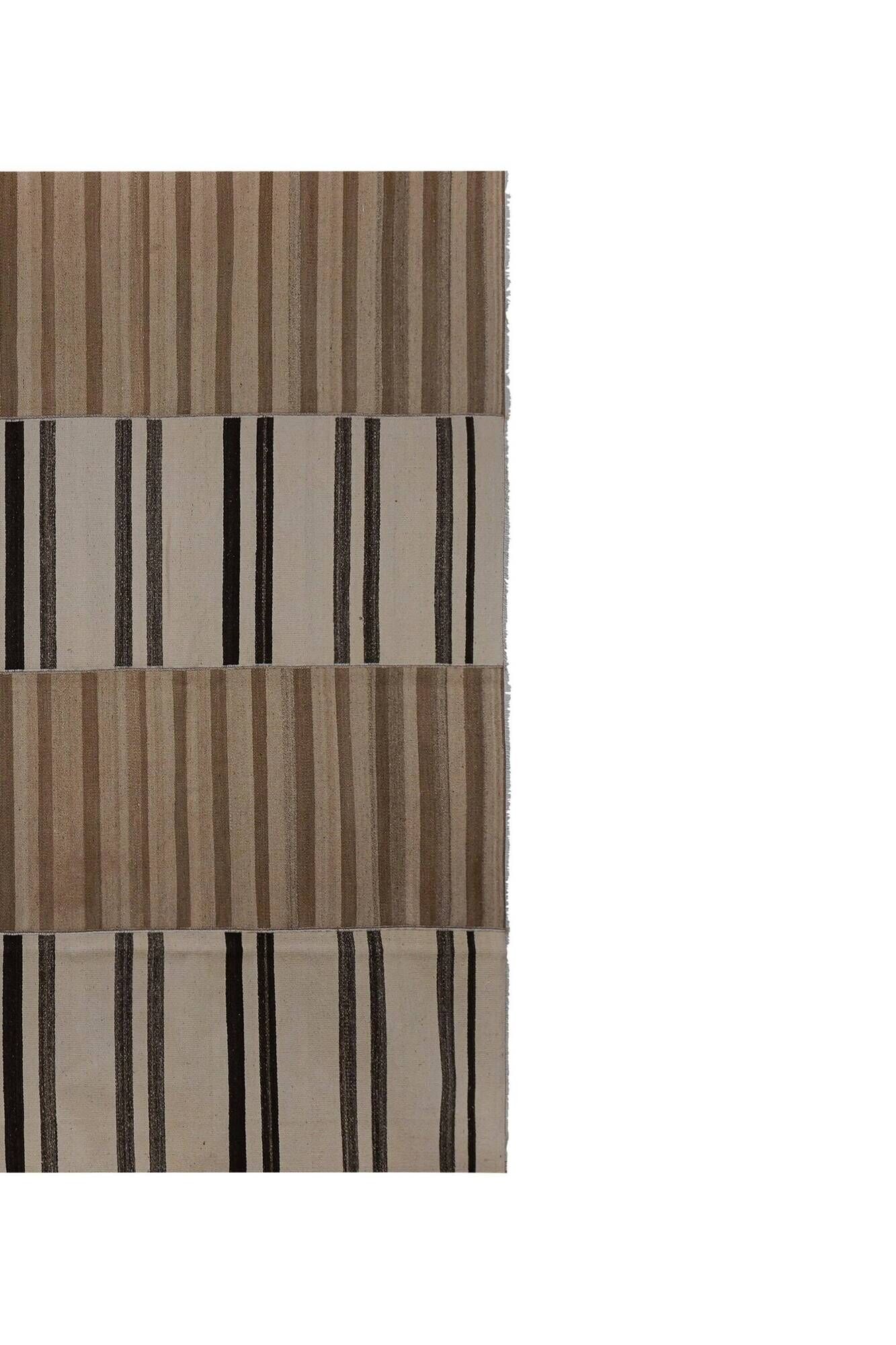 Vintage Turkish kilim handwoven 279x310 cm