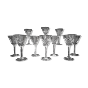 Lot de 11 verres à apéritif en