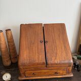 Small wooden storage unit