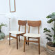 2 Scandinavian chairs