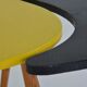 Table basse Ying Yang des années 50