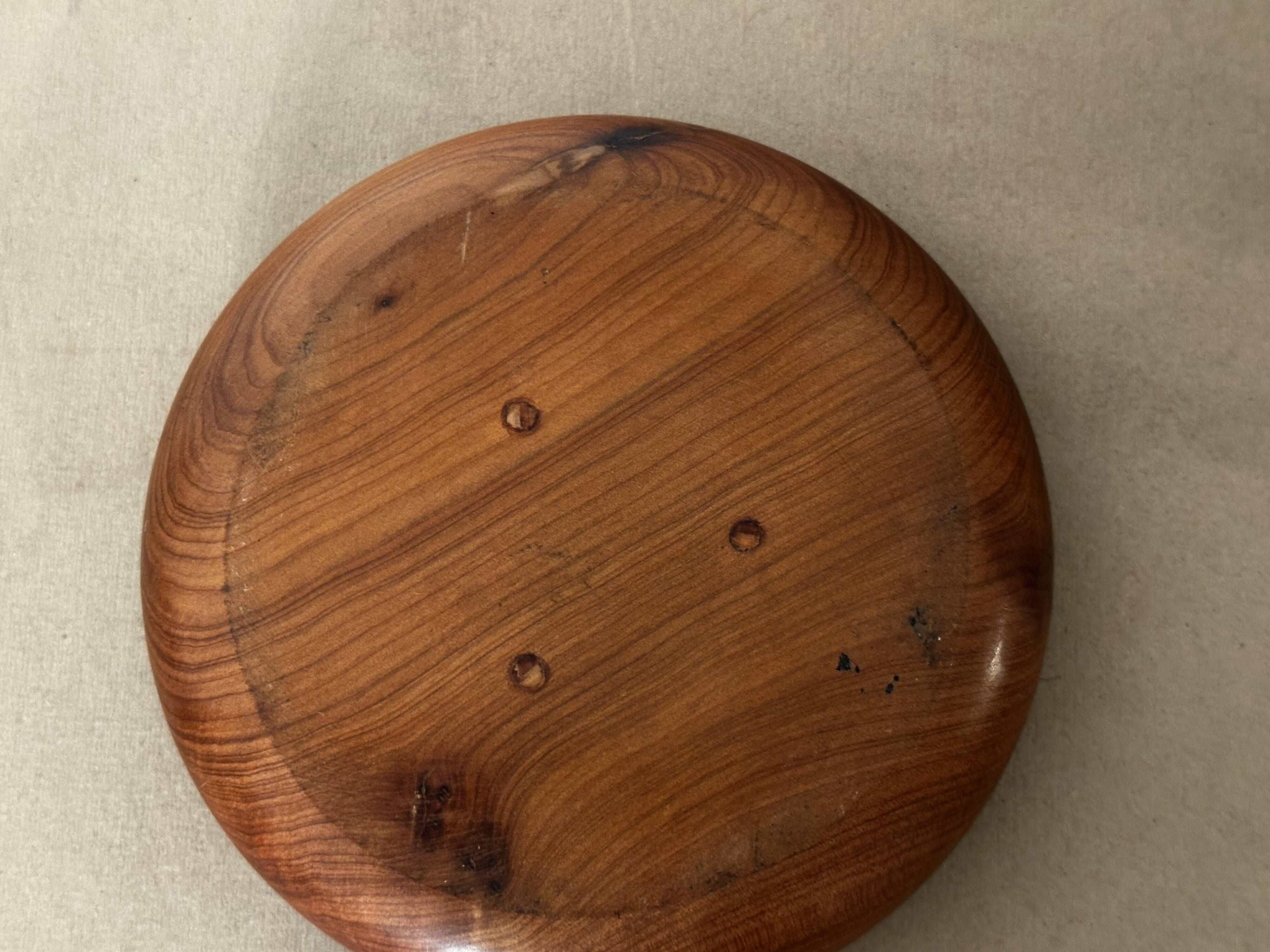 Solid Wood Ashtray/Trinket Tray - Vintage Handcrafted