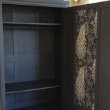 Black Parisian wardrobe