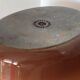 Tureen Le Creuset vintage oval casserole in brown enamelled cast iron size 30