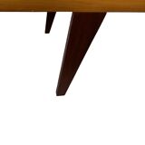 Vintage daybed minimalist design in Teak and Oak 1960s