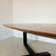 Table à manger ovale en noyer massif 260x120 - Bert Plantagie