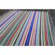 Vintage Turkish Oushak Handmade Wool Cotton Blue Pink Runner Rug 158x246