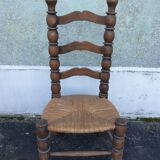 Brutalist chair in the Charles Dudouyt 60's style