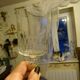 Elegant set of 8 Baccarat wine glasses