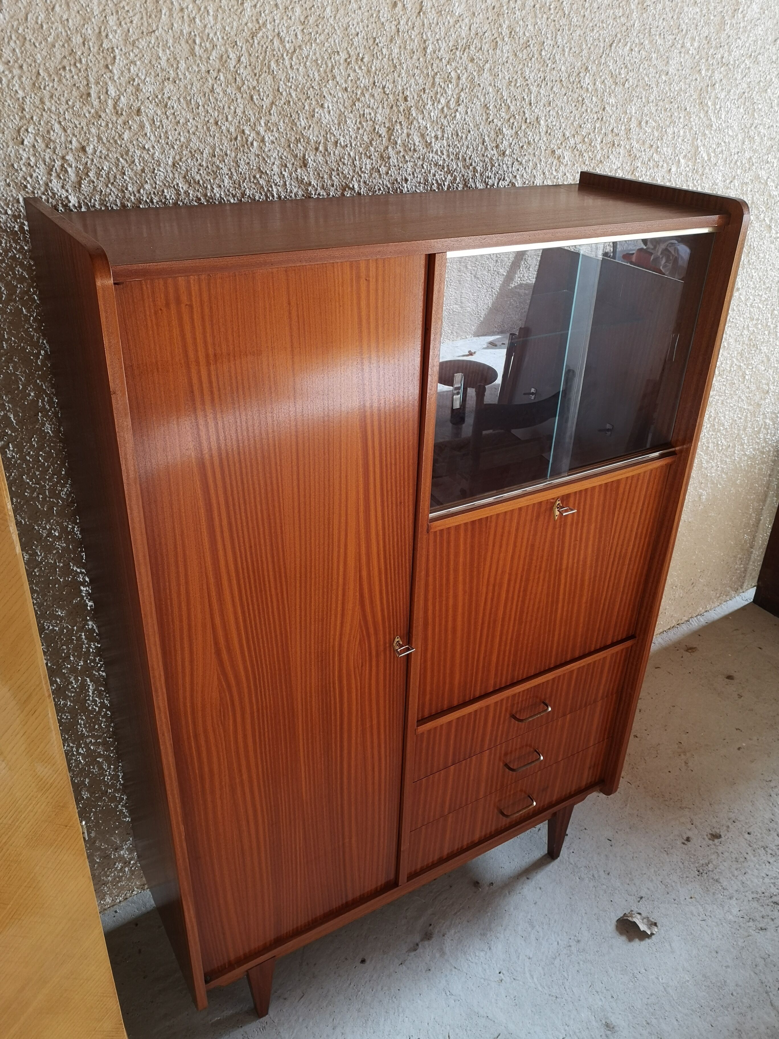 Armoire secrétaire vintage