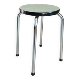 Green formica stool