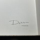 Box of eight cocktail glasses from the Daum brand