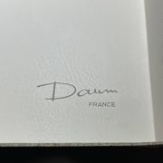 Coffret de huit verres à cocktail de la marque Daum