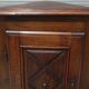 Corner unit in solid oak
