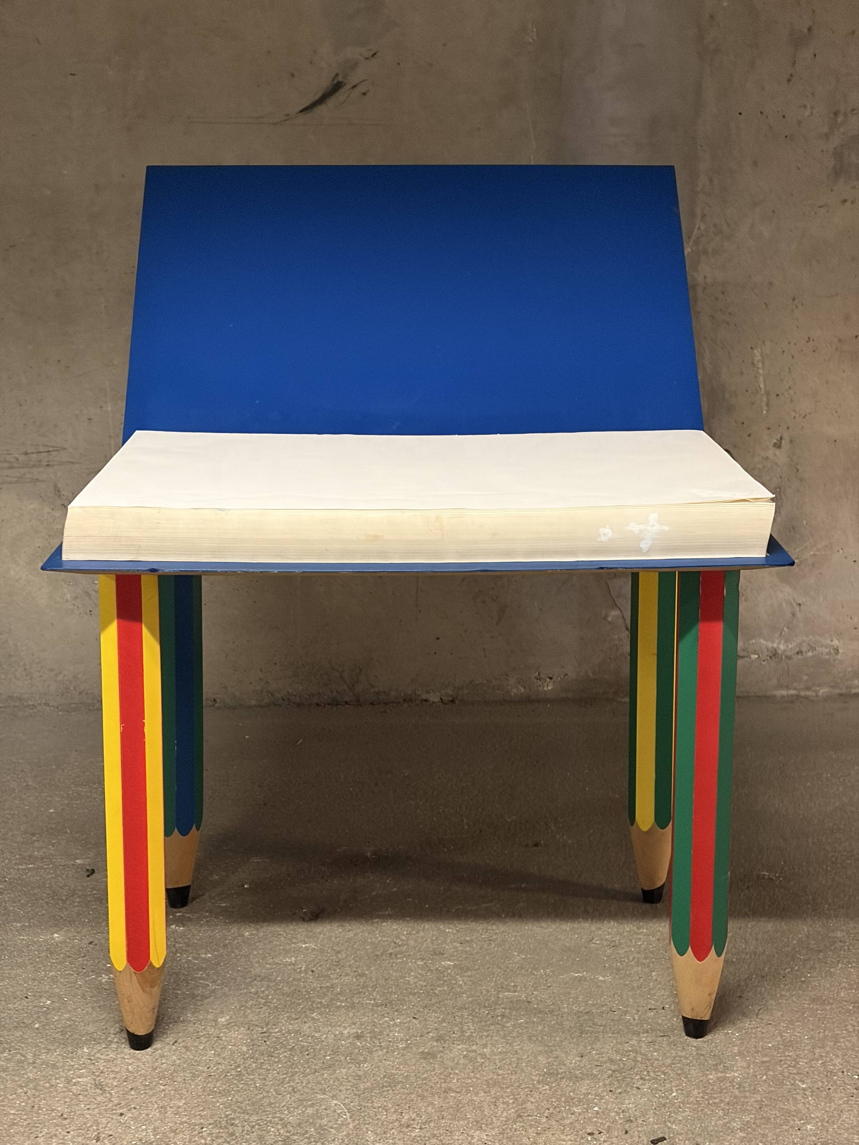 Clairefontaine Desk, Pierre Sala 1980