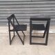 Paire de chaises pliantes