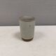 Danish Palshus small ceramic vase, Beige Gray Glaze, 1960s