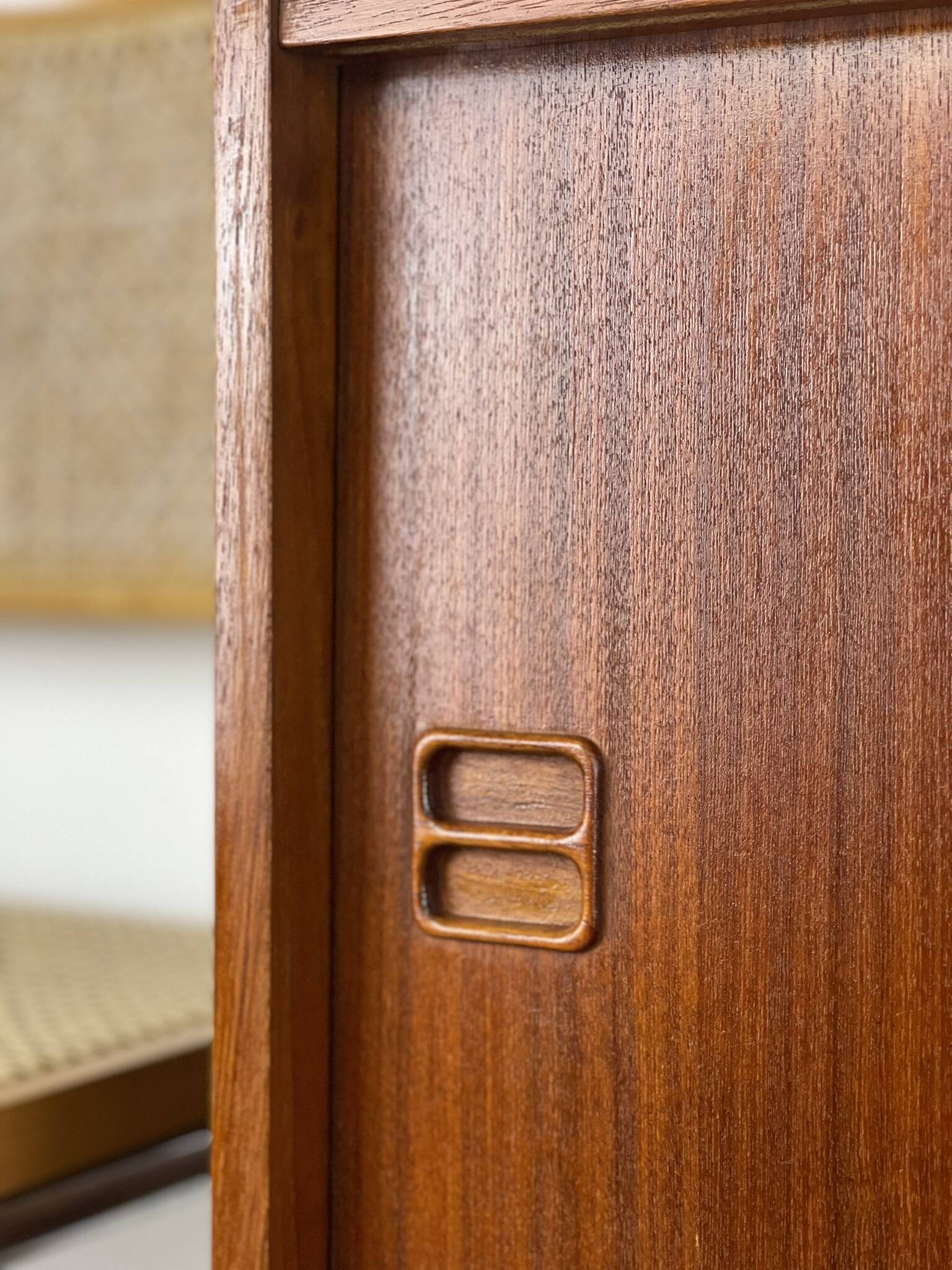 Scandinavian teak sideboard 60'