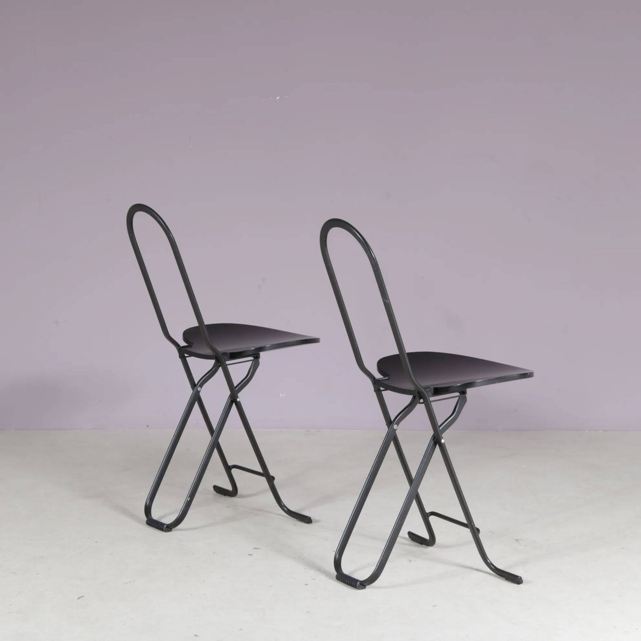 1980s “Dafne” folding chair by Gastone Rinaldi for FlyLine, Italy