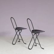 1980s “Dafne” folding chair by Gastone Rinaldi for FlyLine, Italy