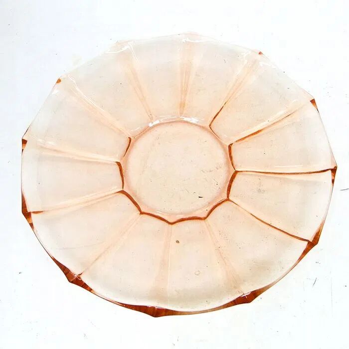J4g huta zawiercie - art deco platter