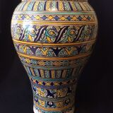 Fez Morocco great Khabya Jarre in earthenware H 44.5 cm late 19th 19th century