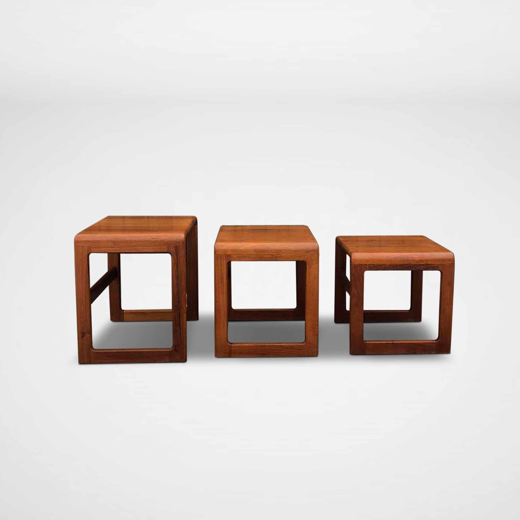 Danish Mimi Tables or Nesting Tables from Dyrlund, 1960s