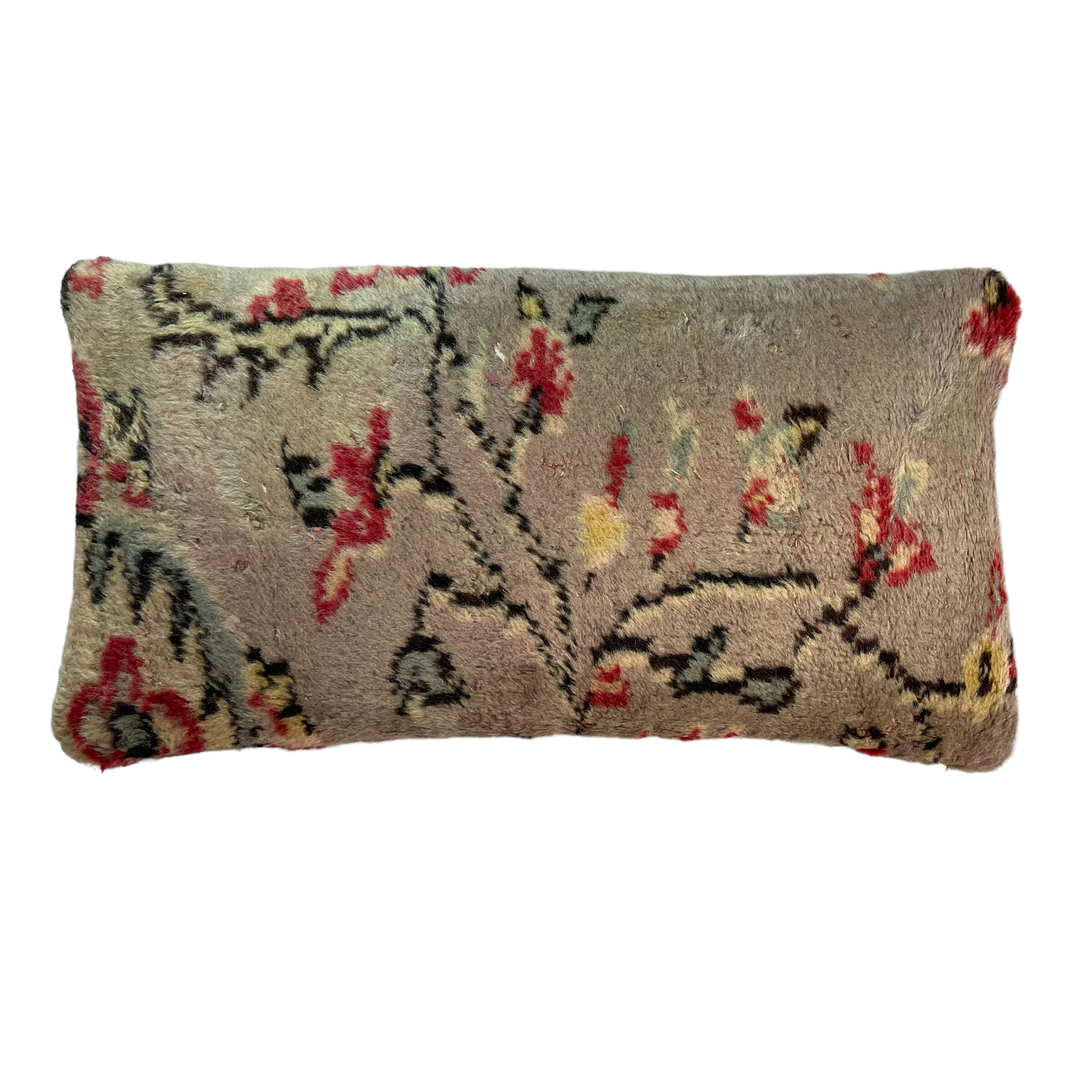 Vintage turkish handmade cushion cover , 30 x 60 cm