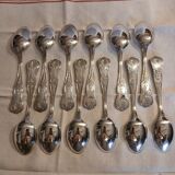 Antique flatware set for 51 place settings