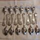 Antique flatware set for 51 place settings