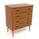 Commode scandinave en teck, Suède, 1960