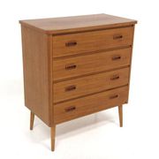 Scandinavian teak chest of drawers, Sweden, 1960