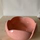 Saladier plat rose Jacques Molin