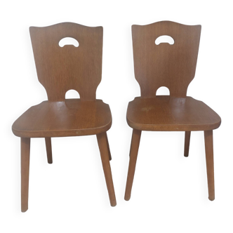 Paire de chaises visngo de Carl Malmsten