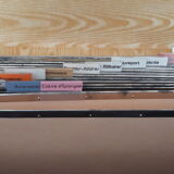 Vintage blue box ranking 12 folders suspended this. 1960