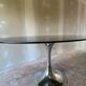 Table glass foot tulip Gastone Rinaldi