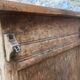 Old parisian buffet sliding doors